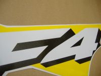 Honda CBR 600 F4i 2002 - Yellow/Black Version - Decalset