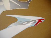 Honda CBR 600 F4 2001 - Red/Blue/White Version - Decalset