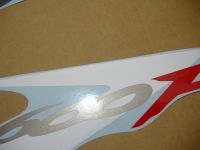 Honda CBR 600 F4 2002 - Red/Blue/White Version - Decalset