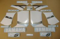 Yamaha YZF-R6 RJ03 2002 - Blue US Version - Decalset