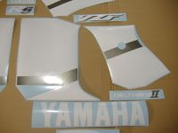 Yamaha YZF-R6 RJ03 2002 - Blue US Version - Decalset