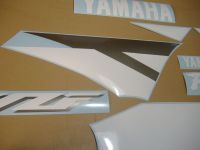 Yamaha YZF-R6 RJ03 2002 - Blue US Version - Decalset