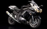 Kawasaki ZZR 1400 ABS 2010 - Schwarz/Graue Version - Dekorset