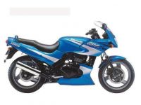 Kawasaki GPZ 500S 1996 - Blue/Silver Version - Decalset