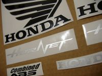 Honda CB 600F Hornet 2013 - White Version - Decalset