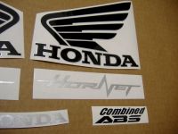 Honda CB 600F Hornet 2013 - Weiße Version - Dekorset