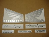 Honda CB 600F Hornet 2011 - Black Version - Decalset