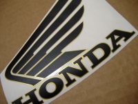 Honda CB 600F Hornet 2012 - Black Version - Decalset