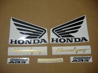 Honda CB 600F Hornet 2012 - Yellow Version - Decalset