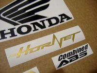 Honda CB 600F Hornet 2012 - Gelbe Version - Dekorset