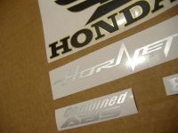 Honda CB 600F Hornet 2013 - Blaue Version - Dekorset
