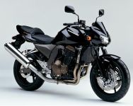 Kawasaki Z 750 2004 - Schwarze Version - Dekorset