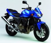 Kawasaki Z 750 2004 - Blaue Version - Dekorset