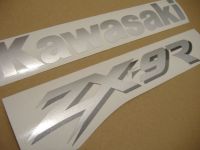 Kawasaki ZX-9R 1999 - Black Version - Decalset
