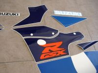 Suzuki GSX-R 750 1998 - White/Blue Version - Decalset