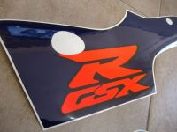 Suzuki GSX-R 750 1998 - Weiß/Blaue Version - Dekorset