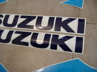 Suzuki GSX-R 750 1998 - White/Blue Version - Decalset