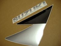 Suzuki GSX-R 750 1998 - Grau/Silber/Schwarze Version - Dekorset