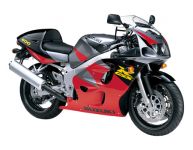 Suzuki GSX-R 600 1997 - Red/Grey/Black Version - Decalset