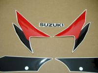 Suzuki GSX-R 600 1997 - Red/Grey/Black Version - Decalset