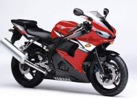 Yamaha YZF-R6 RJ09 2004 - Red Version - Decalset