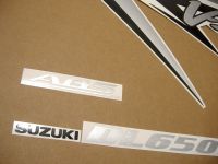 Suzuki DL650 V-STROM 2010 - Brown Version - Decalset