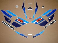 Suzuki GSX-R 1000 2013 - 1 Million Commemorative Version - Decalset