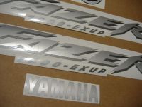 Yamaha FZS1000 Fazer 2005 - Titangrey Version - Decalset