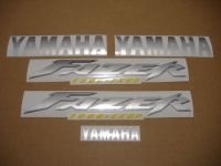 Yamaha FZS1000 Fazer 2001 - Schwarze Version - Dekorset