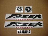Yamaha FZS1000 Fazer 2004 - Silber Version - Dekorset
