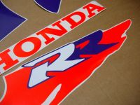 Honda CBR 900RR 1994 - White/Purple/Red Version - Decalset