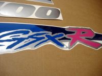 Suzuki GSX-R 1100 1993 - White/Blue Version - Decalset