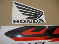 Honda CBR 600 F4 1999 - Silber Version - Dekorset