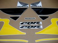 Honda CBR 600 F4 1999 - Gelb/Schwarz Version - Dekorset