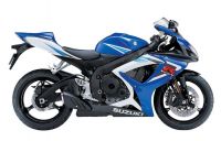 Suzuki GSX-R 750 2006 - White/Blue Version - Decalset