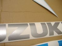 Suzuki GSX-R 750 2006 - White/Blue Version - Decalset