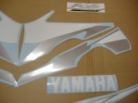 Yamaha YZF-R6 RJ095 2005 - Red Version - Decalset