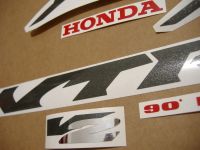 Honda VTR 1000F 1999 - Silber Version - Dekorset