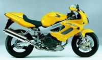 Honda VTR 1000F 2001 - Yellow Version - Decalset