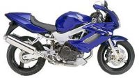 Honda VTR 1000F 2002 - Blue Version - Decalset