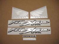 Honda VTR 1000F 2002 - Blaue Version - Dekorset