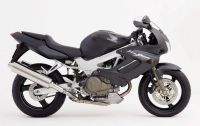 Honda VTR 1000F 2003 - Matteblack Version - Decalset