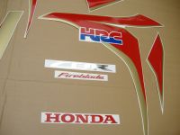 Honda CBR 1000RR 2011 - HRC Version - Decalset