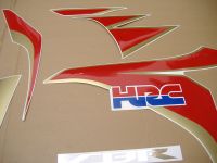 Honda CBR 1000RR 2011 - HRC Version - Decalset