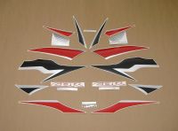 Honda CBR 600RR 2009 - Black/Red Version - Decalset