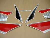 Honda CBR 600RR 2009 - Black/Red Version - Decalset