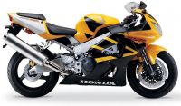 Honda CBR 929RR 2000 - Yellow/Black Version - Decalset