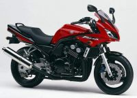 Yamaha FZS600 Fazer 2003 - Red Version - Decalset