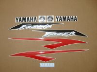 Yamaha FZS600 Fazer 2003 - Red Version - Decalset