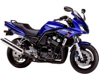 Yamaha FZS600 Fazer 2002 - Blaue Version - Dekorset